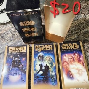 Star Wars Special Edition VHS Box Set – Blue, Gold, Black